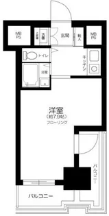 パレ・ドール文京メトロプラザI【10階】の間取り