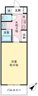 ROXY TAKAHATA 2411【3階】の間取り