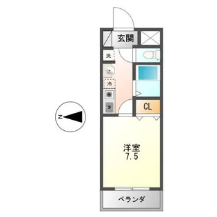 フォレストグリーンヴィラ【8階】の間取り