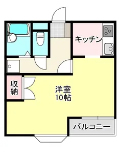 セイラBOX並榎II【1階】の間取り