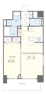 ノアズアーク【9階】の間取り