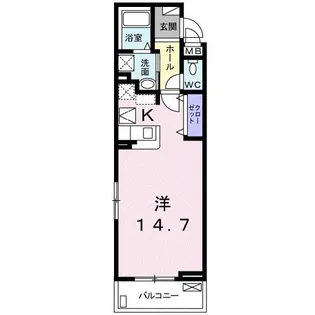 ルーチェ ソラーレ【3階】の間取り