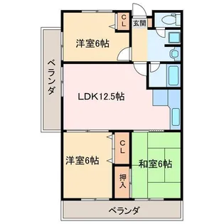 コーナン徳常ビル【4階】の間取り