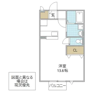 クオーレ【2階】の間取り