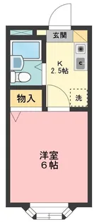 伏見昭栄ハイツ【1階】の間取り