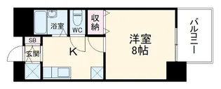 ノーブル千種【1階】の間取り