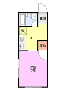 シャトレーゼ堀之内【2階】の間取り