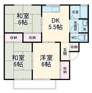 ロイヤル熊ヶ谷【1階】の間取り