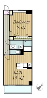 ベルテックス【3階】の間取り