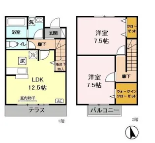 ブルームBの間取り