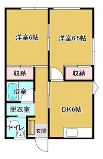 パークホームズI【2階】の間取り