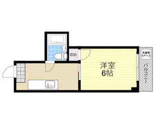 白樺ハイツ大宮1【3階】の間取り