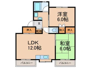 森田ビル【3階】の間取り