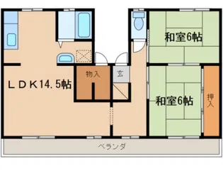 コンラッド倉敷 A【2階】の間取り