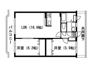 ボア・ソルテ【3階】の間取り