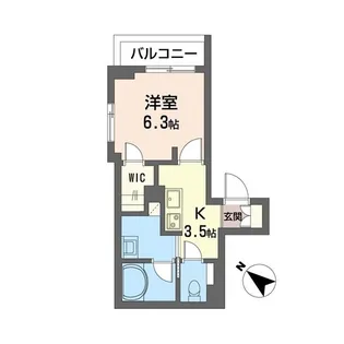 ル・シエル【2階】の間取り