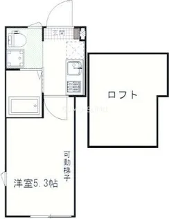 TAPETUM横濱【2階】の間取り