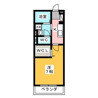 サニーコート【2階】の間取り
