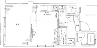 深川マンション【2階】の間取り