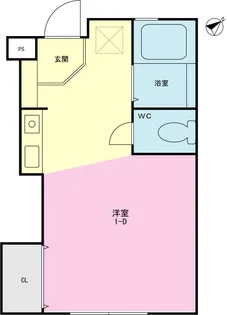ベイパーク金沢文庫【1階】の間取り