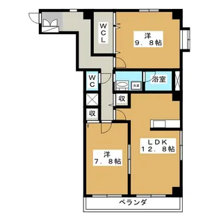 レデントーレ【5階】の間取り
