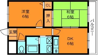 グランリヴィエール【3階】の間取り