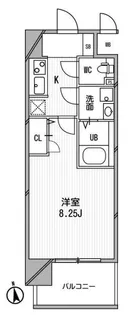 アーデン谷町【4階】の間取り