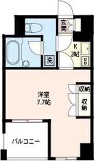 エスティメゾン浅草駒形【7階】の間取り