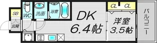 大阪府大阪市都島区都島北通1【マンション】の間取り