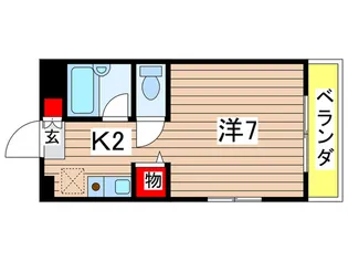 ラ・バレ-ル-ジュ【3階】の間取り