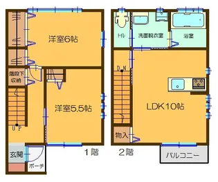 茨城県つくば市研究学園3【一戸建】の間取り