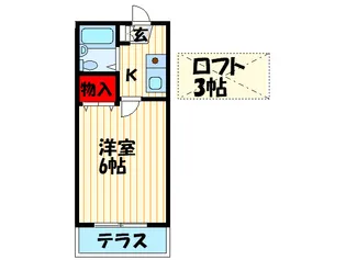 ベリオ四條畷【1階】の間取り