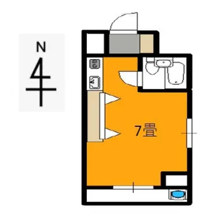 センチュリーせいき【6階】の間取り