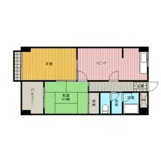 アリス一つ山【3階】の間取り