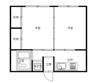 松ビル【4階】の間取り