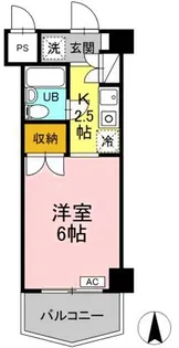 1Kの間取り画像