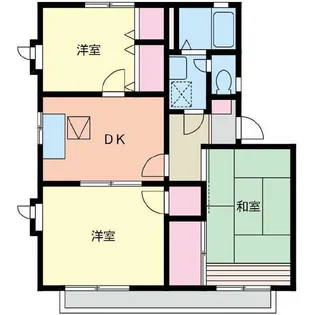 ディアコート霧が丘【2階】の間取り