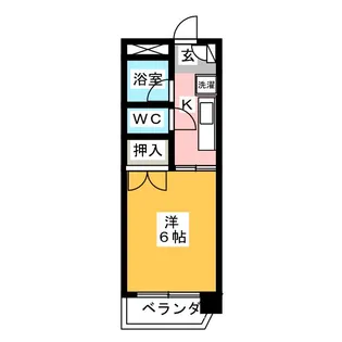 永和ビル【4階】の間取り