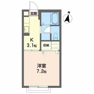リンバ・イスタナ【2階】の間取り