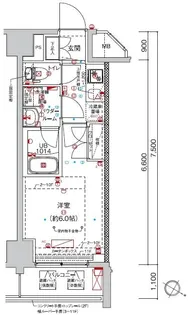 クラリッサ大通り公園【7階】の間取り