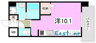 サンハイツ中州通り【2階】の間取り