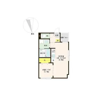 アストレア長町【3階】の間取り