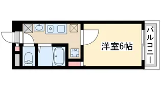 大阪府大阪市淀川区十三元今里1【マンション】の間取り