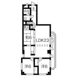 アベニュー青山【3階】の間取り