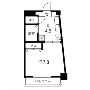 サンコーポはなぶさ【3階】の間取り