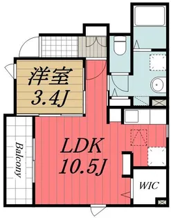 千葉県香取市玉造【アパート】の間取り