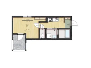 広島県呉市三条2【アパート】の間取り