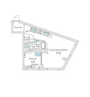 Fika代々木上原【4階】の間取り