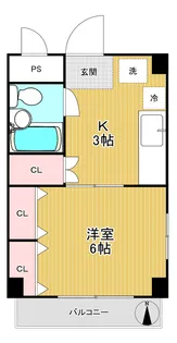 東京都杉並区梅里2【マンション】の間取り