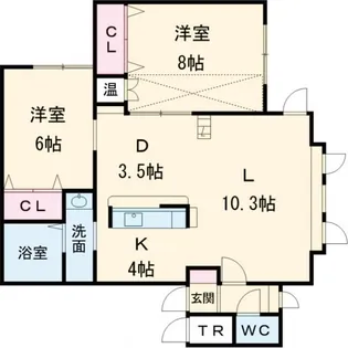 ポイント【2階】の間取り